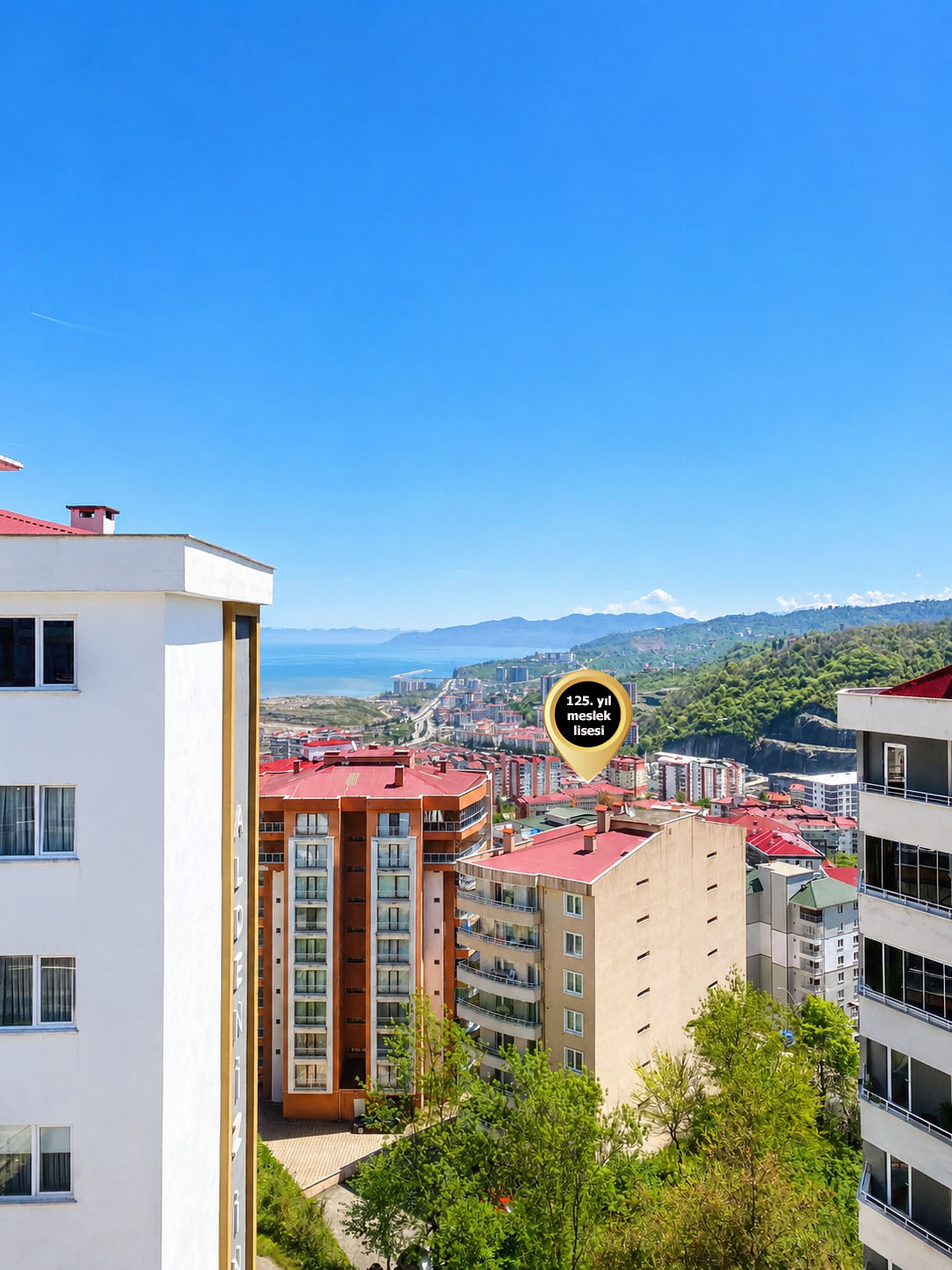 MABEL'DEN GEDİKKAYA MH. YENİ BİNA MANZARALI SATILIK DAİRE
